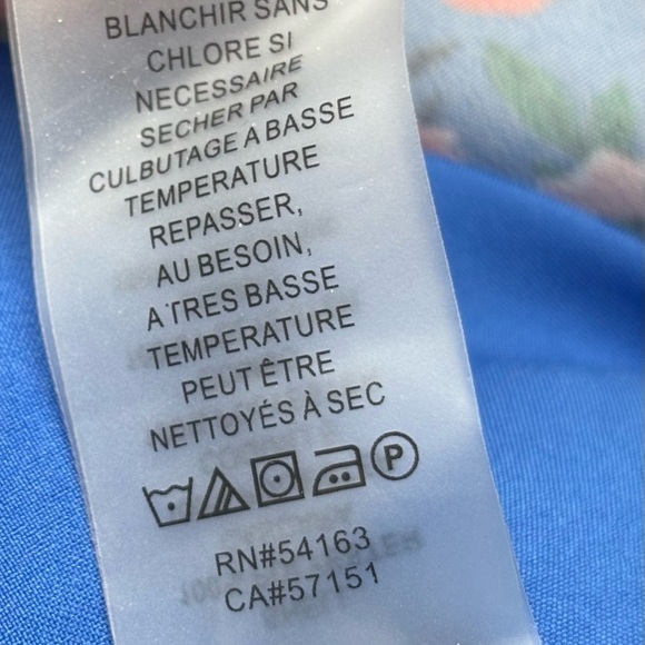 Two by Vince Camuto Blue Midi A-Line Skirt - Picture 15 of 16